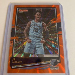 2020-21 DONRUSS Ja Morant ORANGE LASER